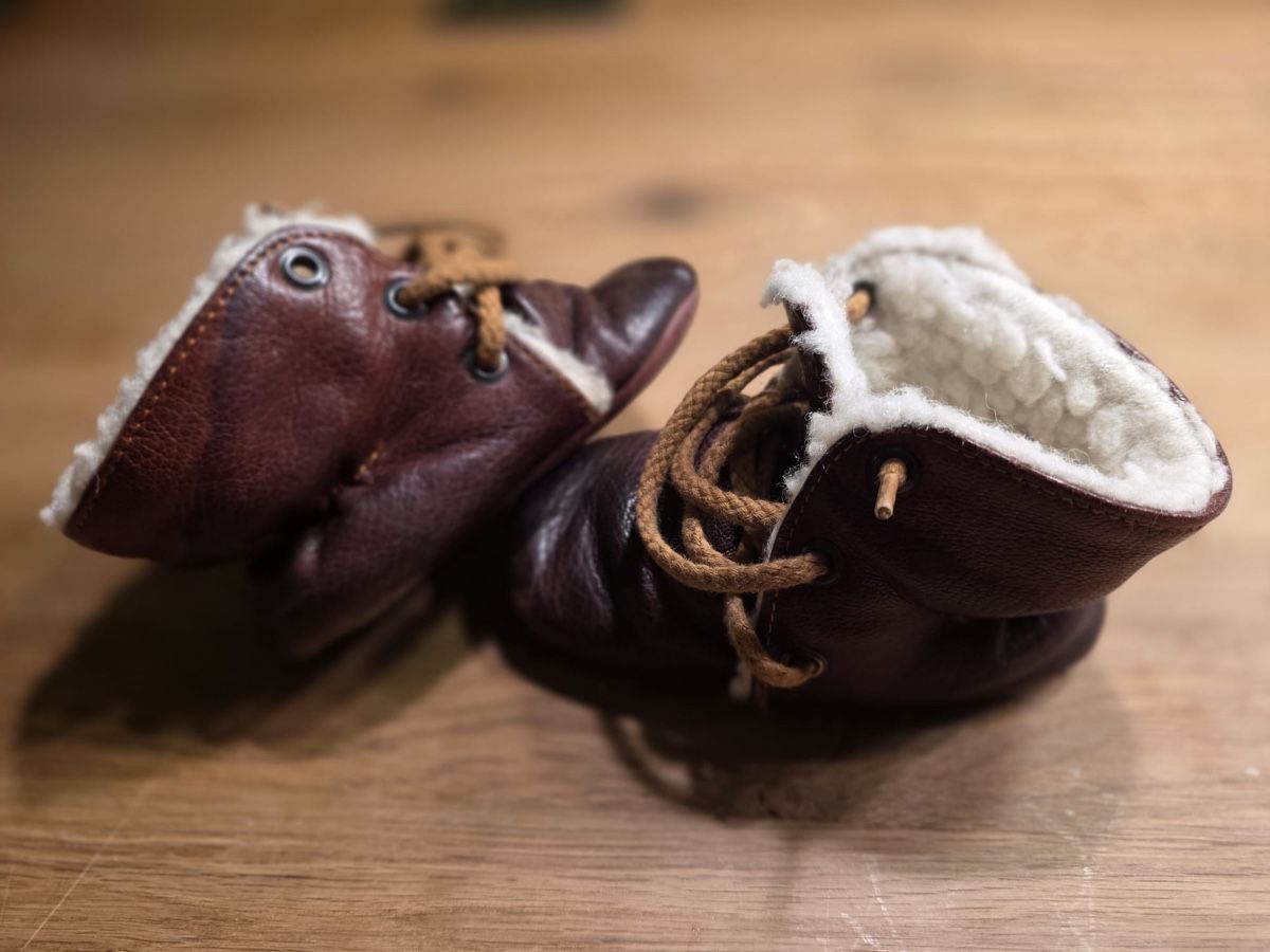 Scarpe per ragazzi: Gefütterte Lauflernschuhe – Usato da Bonstetten venduto da Visor9 1