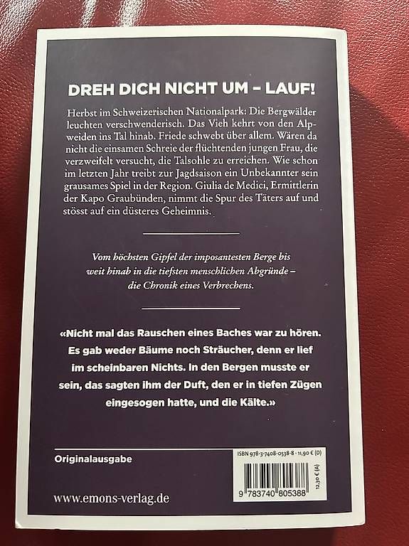 Libri: Philipp Gurt - Treibjagd – Usato da Salouf venduto da 4pa_kfr7 1