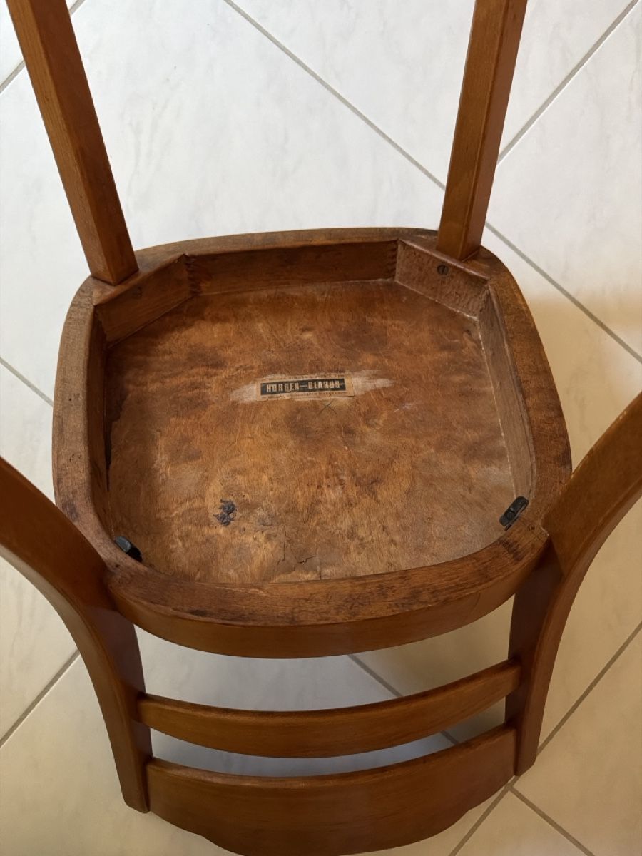 Horgen Glarus Stühle: Alter Horgen Glarus Stuhl . – Gebraucht aus Biberist von Momo33 4