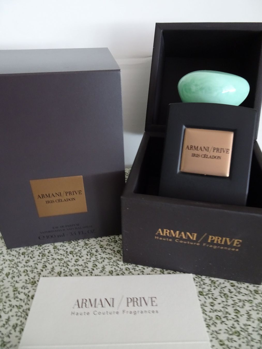 Armani Flacons: ARMANI PRIVE PARFUM IRIS CELADON 100ml Spray EDP – Gebraucht aus Oberwil b. Zug von JICKY-1889 2