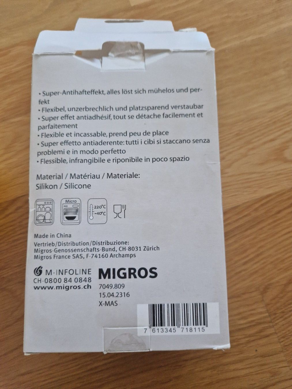 Migros Teglie da forno: Neu Silikon Weihnachten Backformen Set 3Stk. – Nuovo (secondo la descrizione) da Buchs venduto da sonjaja 3