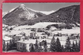 DAVOS - DORF, GEGEN SEEHORN UND PISCHAHORN, 5.3.1965