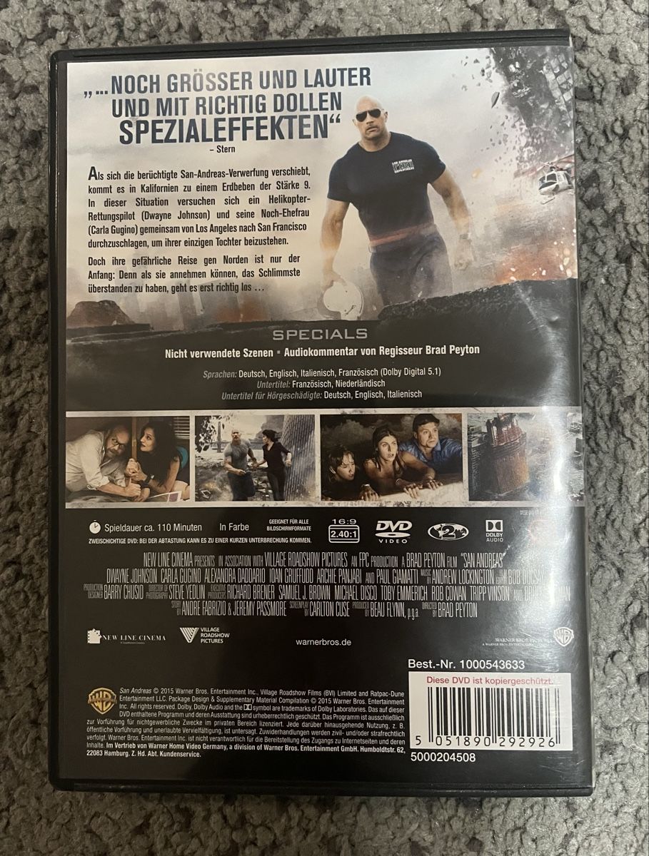 Tutti i DVDs: San Andreas DVD – Nuovo (secondo la descrizione) da Au ZH venduto da Comeback_Q 2