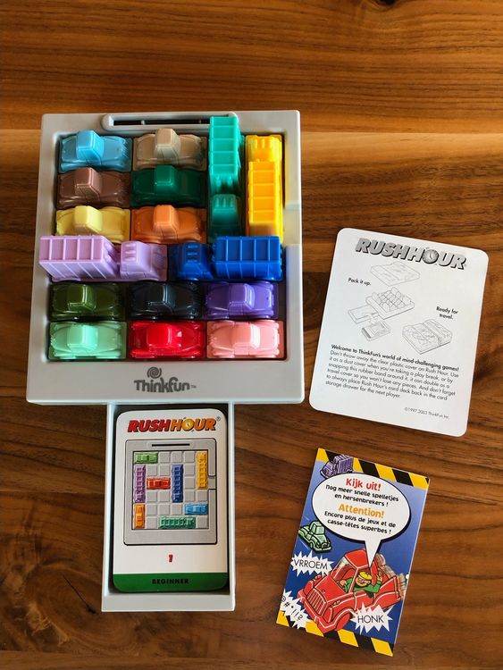 Rush Hour Logikspiel - Denkspiel Mit 750 Levels Für Kinder Ab 6 Jahren