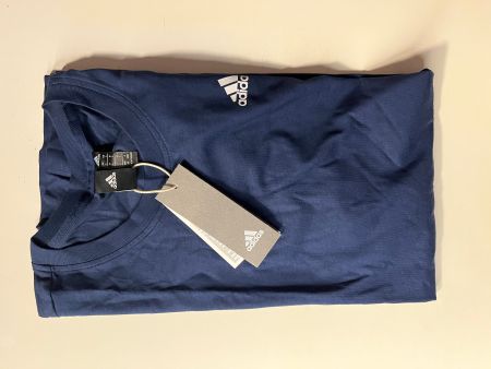 T-shirt Adidas bleu marine taille L NEUF avec étiquette
