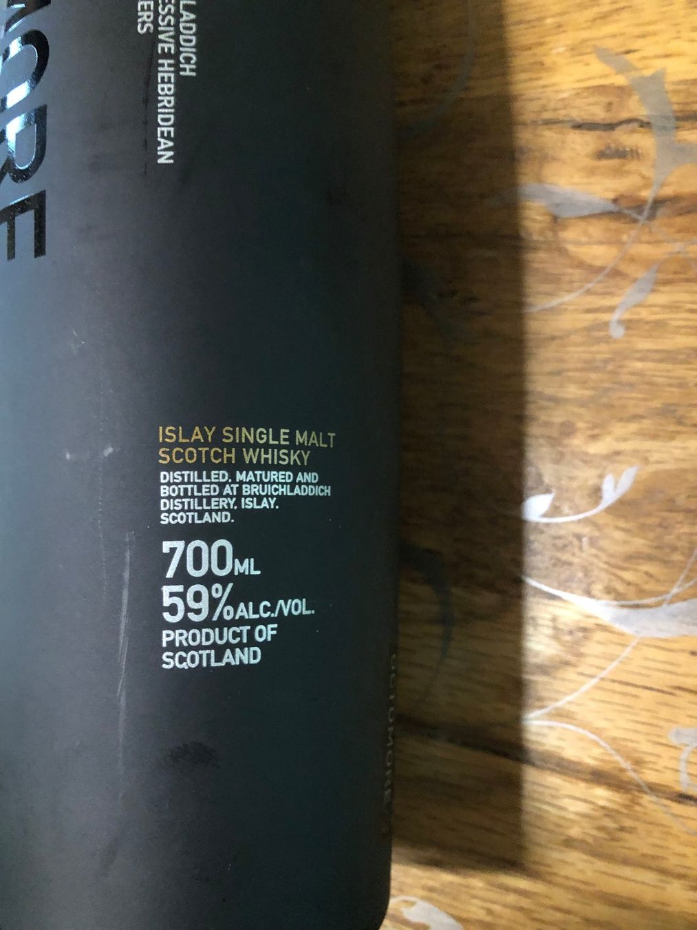 Bruichladdich Spiritueux: Bruichladdich Octomore /3_152 – D'occasion à Henggart par Griffin1643 2