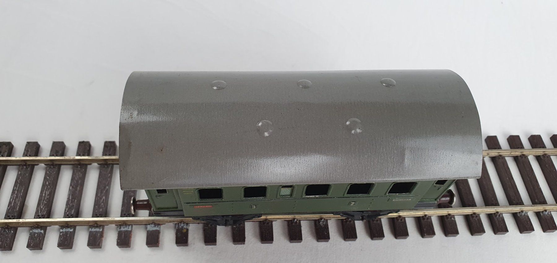 Fleischmann Modellini di ferrovie: Fleischmann GFN 400 DRG Pers.Wagen 2./3.Kl., Spur 0, OVP – Usato da Seon venduto da voAllBah 3