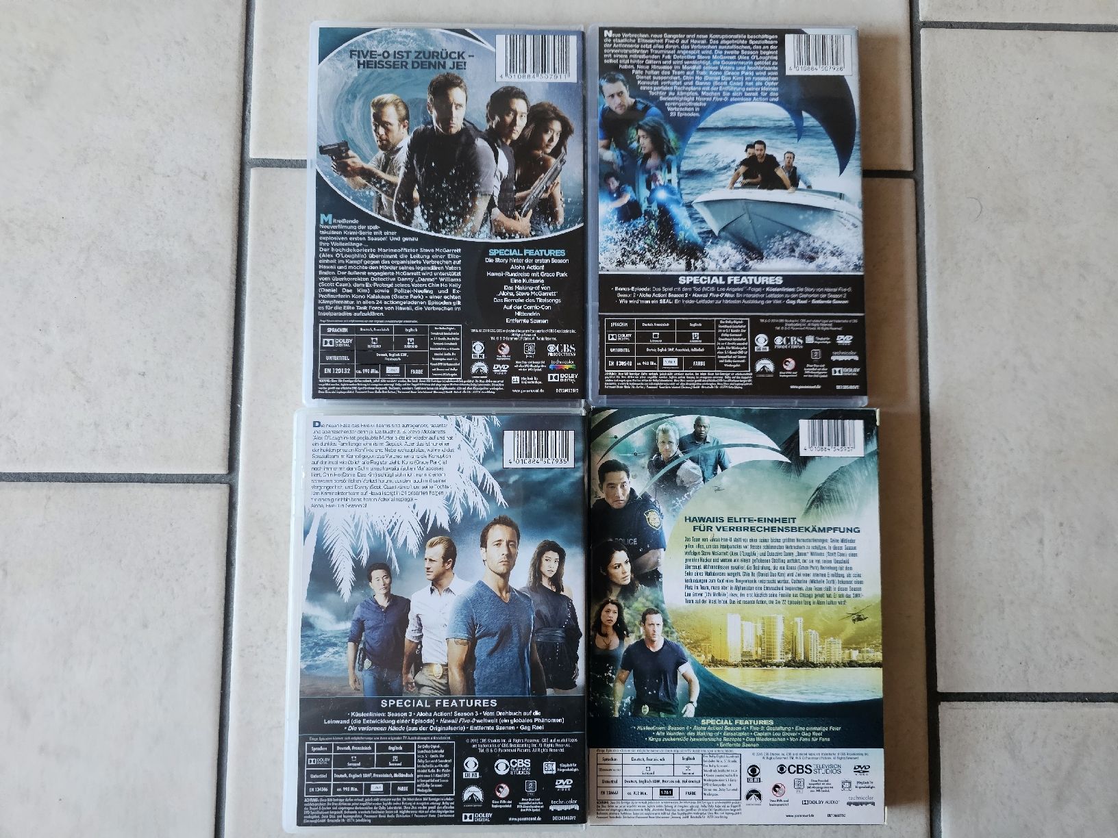 Tutti i DVDs: Hawaii Five-O  -  Staffeln 1 - 4 – Usato da Schneisingen venduto da backstore24 1