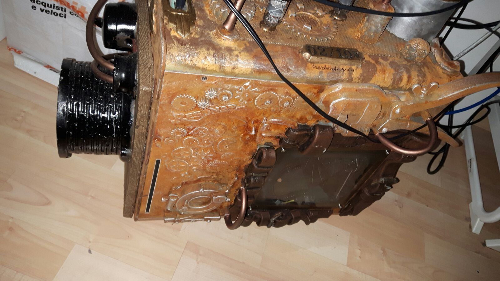 Boîtiers: Steampunk PC-Case von der Fantasy Basel 2015by Andy Ineichen – D'occasion à Buckten par RolandsLiquidationen 5