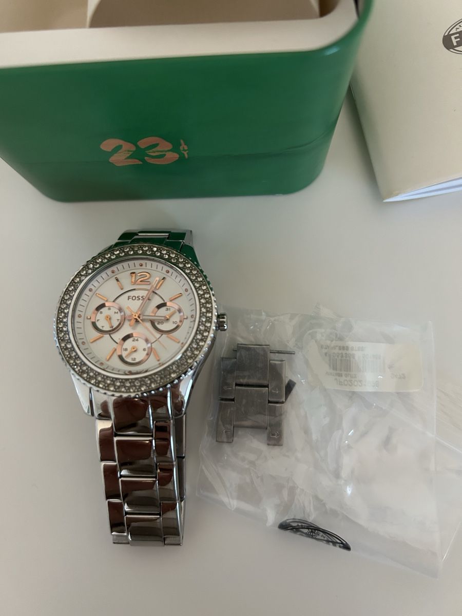 Fossil Orologi: Original Fossil Damenuhr silber – Nuovo (secondo la descrizione) da Itingen venduto da ella308874 3