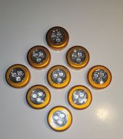 36x Osram Dot-it Leuchten, Klebeleuchten, warmweiss