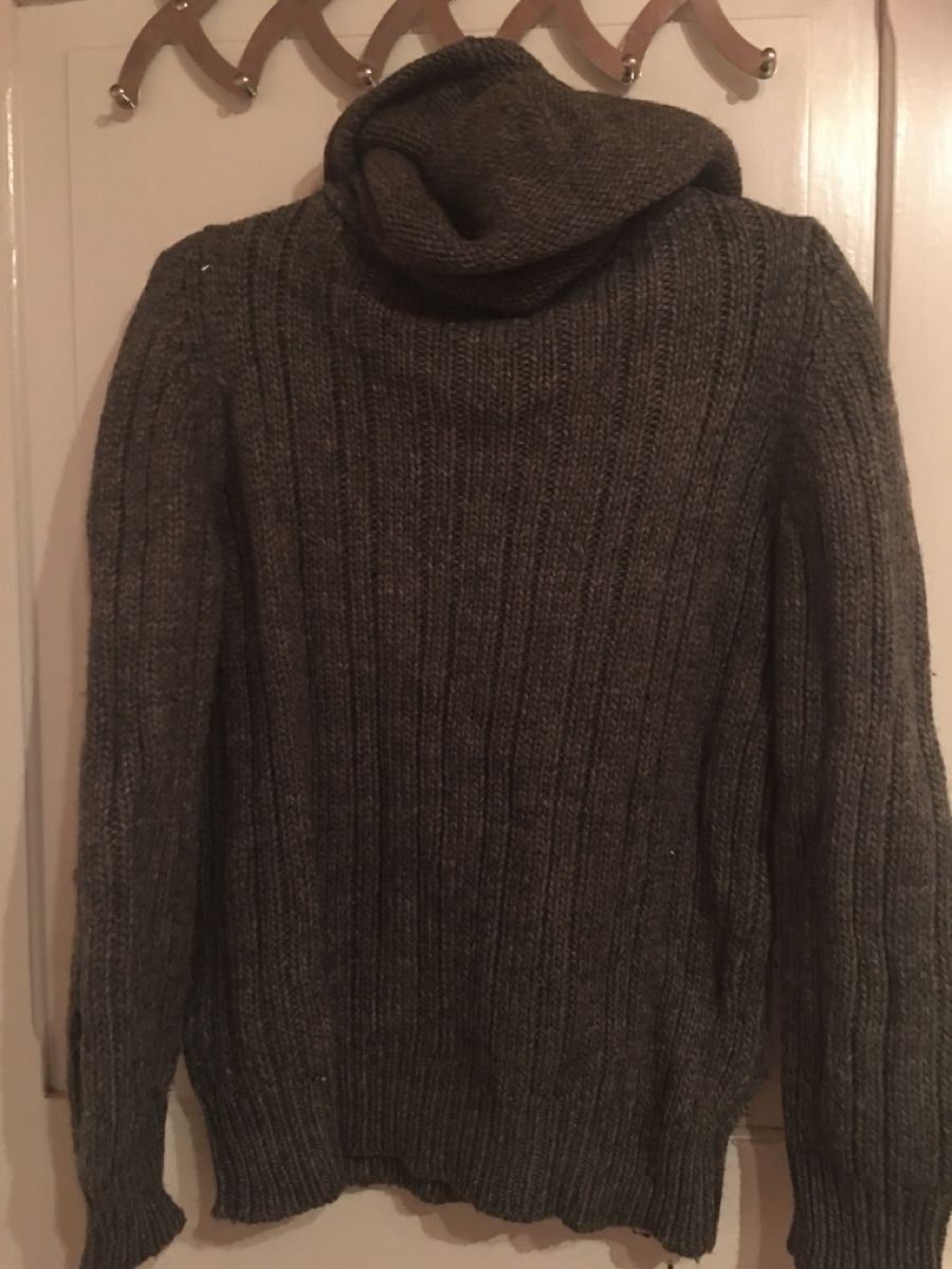 Pullover & Sweatshirts: Strickpullover dunkelgrau mit Zopfmuster Grösse L gebraucht – Gebraucht aus Bärschwil von Ranron1970 4