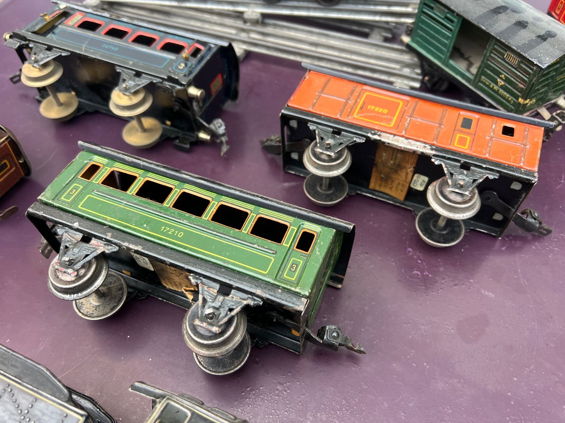 Märklin Modelleisenbahnen: Märklin - Antikes Eisenbahn Set Modellbahn – Gebraucht aus Otelfingen von Yossi-68 6