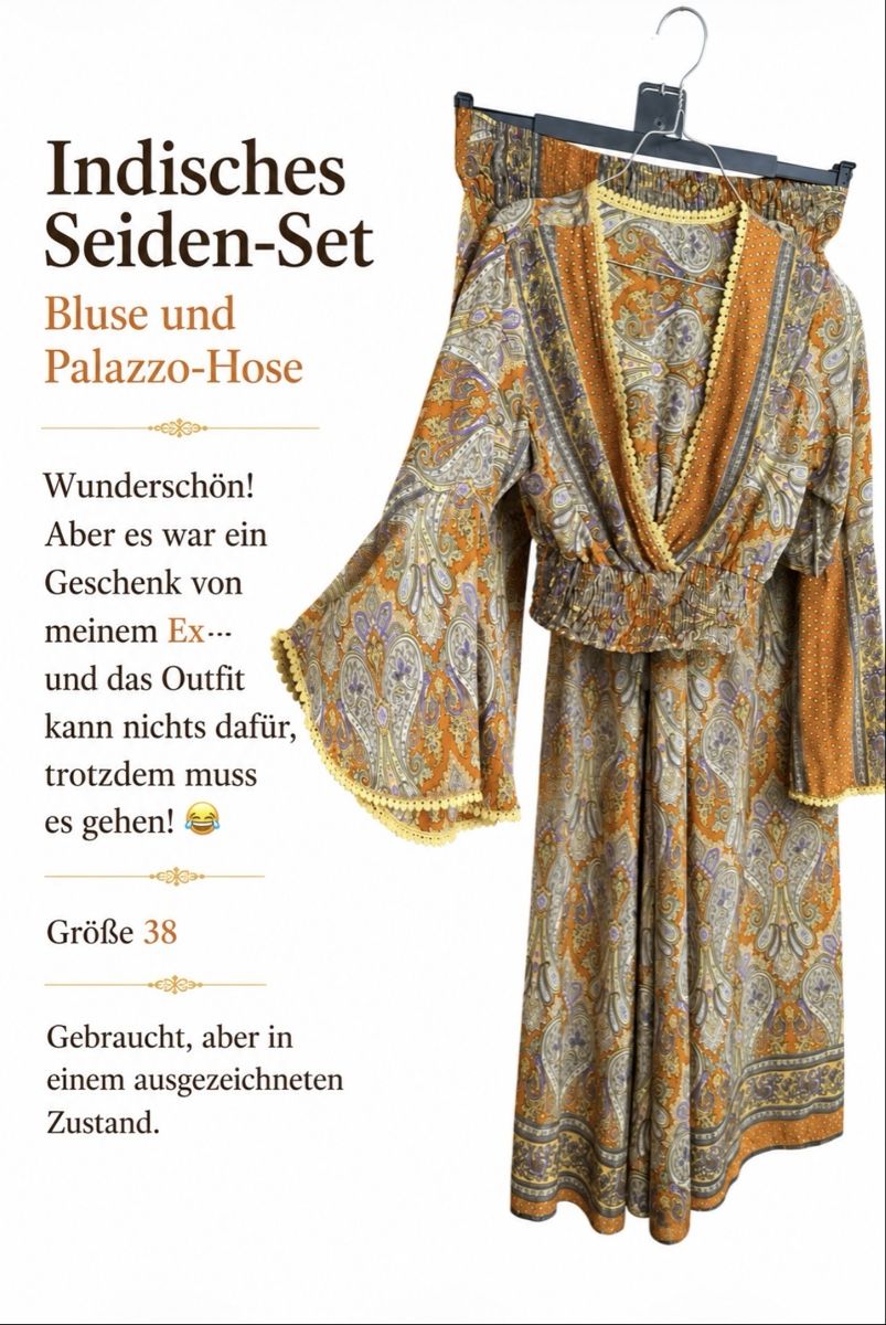 Tessuti: Indisches Seiden-Set – Usato da Unterterzen venduto da cla_6wwn