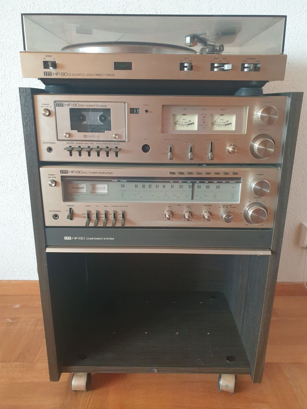 Plattenspieler: ITT Hifi80 Component System – Gebraucht aus Henggart von chrigel2483