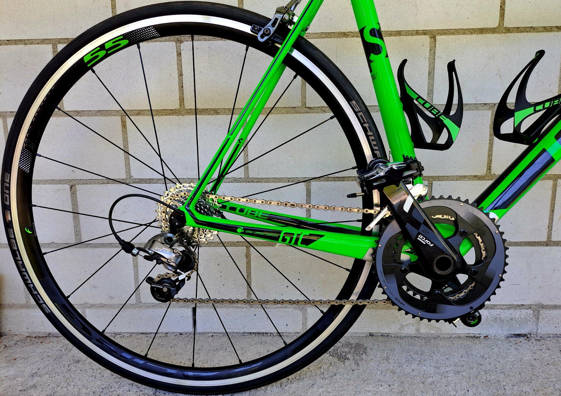 Cube Velos: Cube Agree, SRAM Force, 58cm, Top Zustand – Gebraucht aus Oberwil b. Zug von Lexdeluxe 1