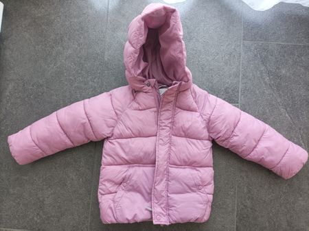 Winterjacke wasserabweisend Gr. 98/104 rosa für Mädchen