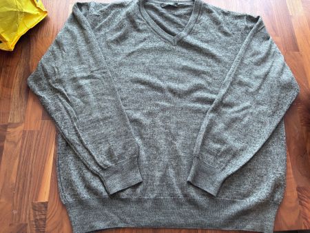 Armas Herren-Pulli, XXL, Grau, Wollmischung, Top Zustand