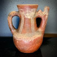 Vase pichet terre cuite style Précolombien Tiwanaku Bolivie