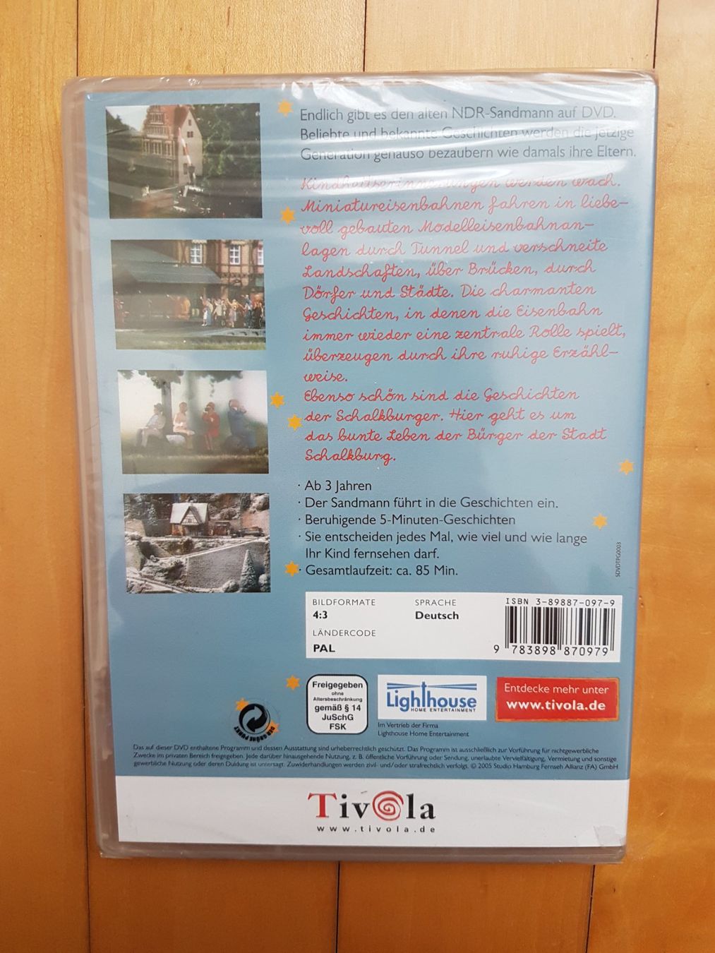 Tutti i DVDs: Eisenbahn Geschichten, Sandmännchen – Nuovo e nell'imballaggio originale da Binz venduto da tarkrx 1