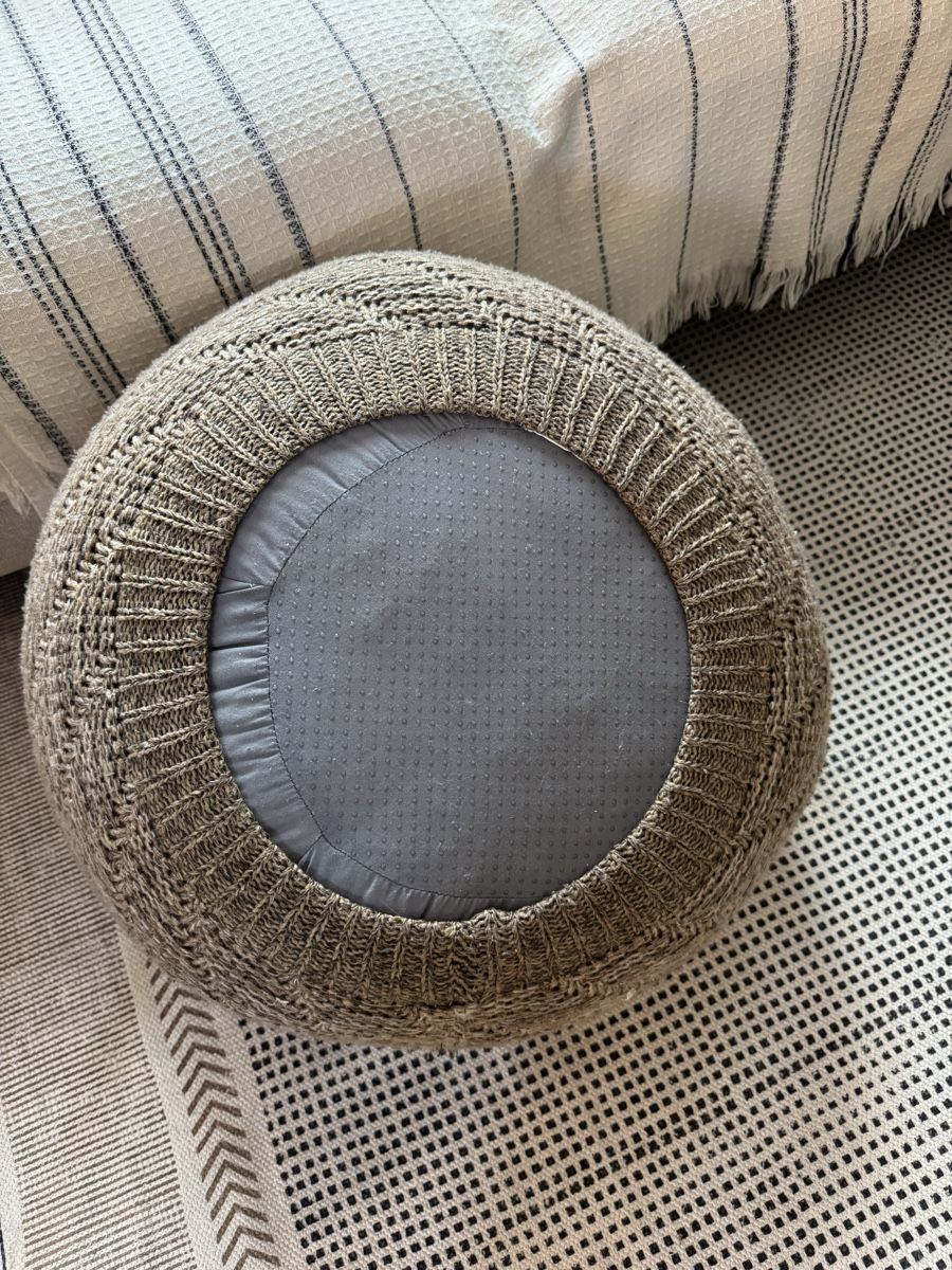 Ikea Sgabelli: IKEA SANDARED Strick-Pouf – Usato da Rotkreuz venduto da luk_xrb2 1
