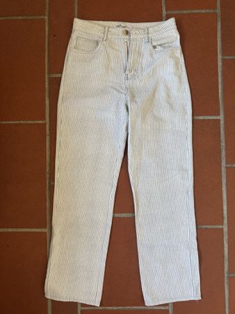 Gestreifte Zara Hose