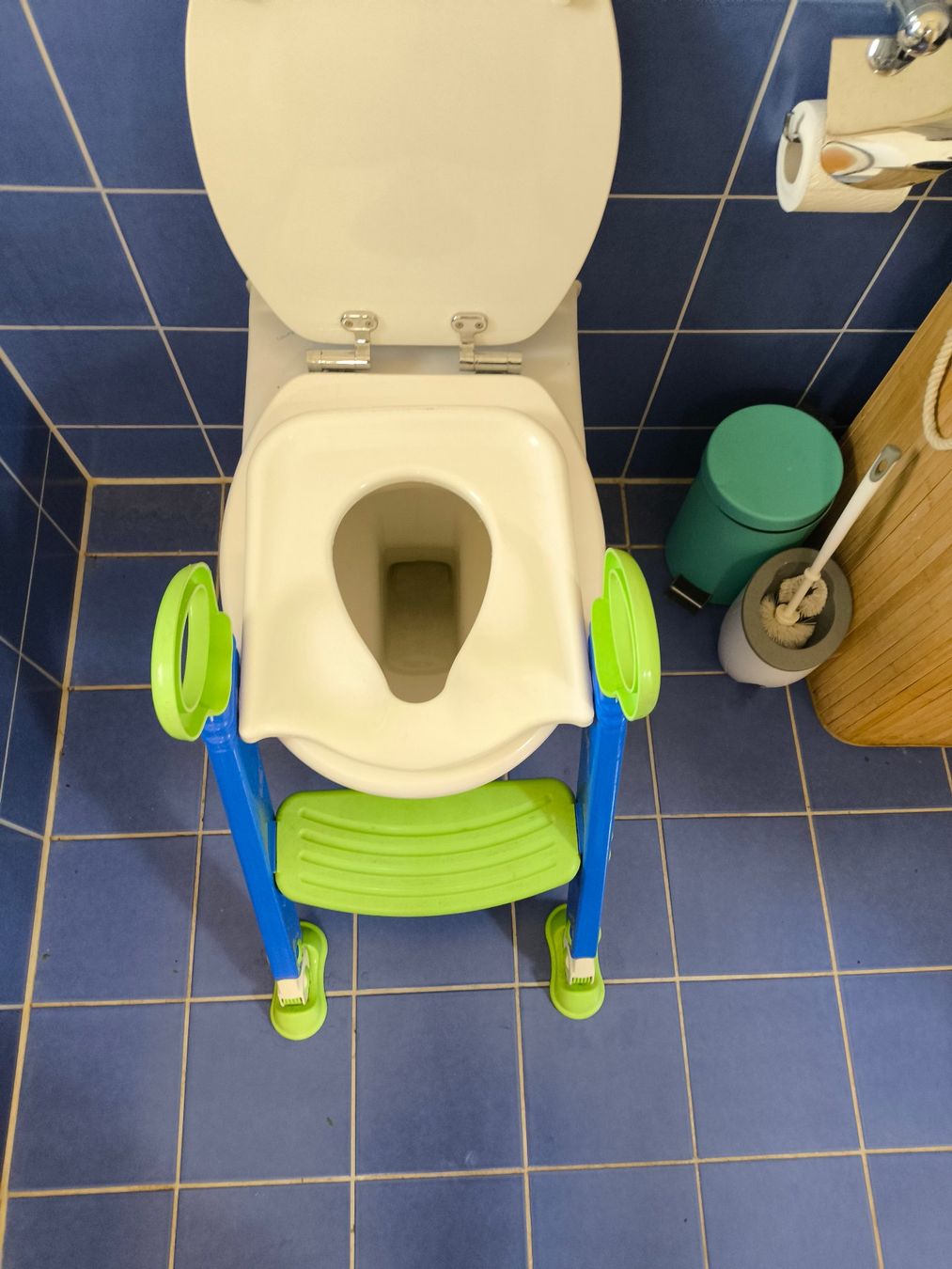 WC: Kinder Toilettensitz mit Treppe – Usato da Hedingen venduto da Kafi5 1