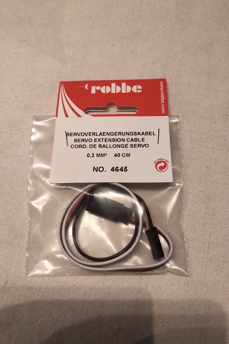 Telecomando: Servoverlängerunskabel – Nuovo e nell'imballaggio originale da Rotkreuz venduto da ksjr