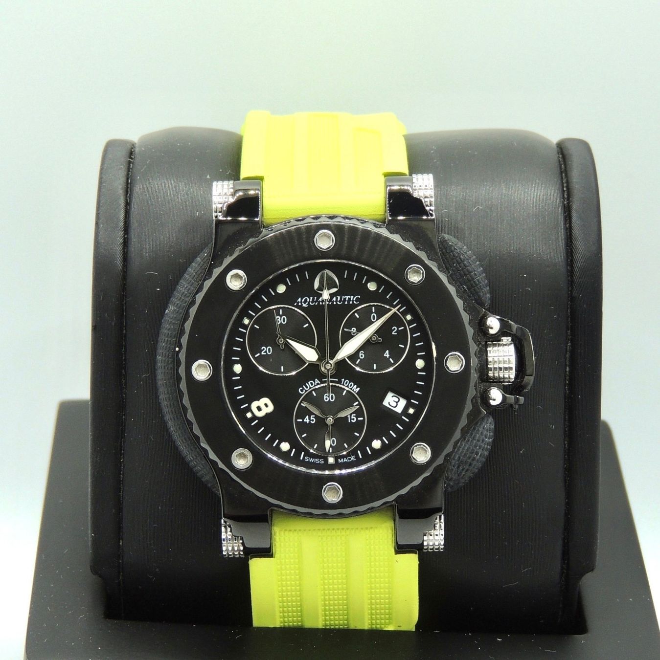 Orologi: Montre Aquanautic Bara Cuda Chronograph – Usato da Lausanne venduto da DuGoutetdesCouleurs 1