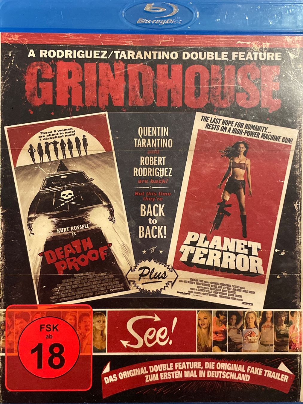 Tutti i DVDs: Grindhouse   ( Death Proof / Planet Terror ) – Usato da Waldenburg venduto da Gonzo8