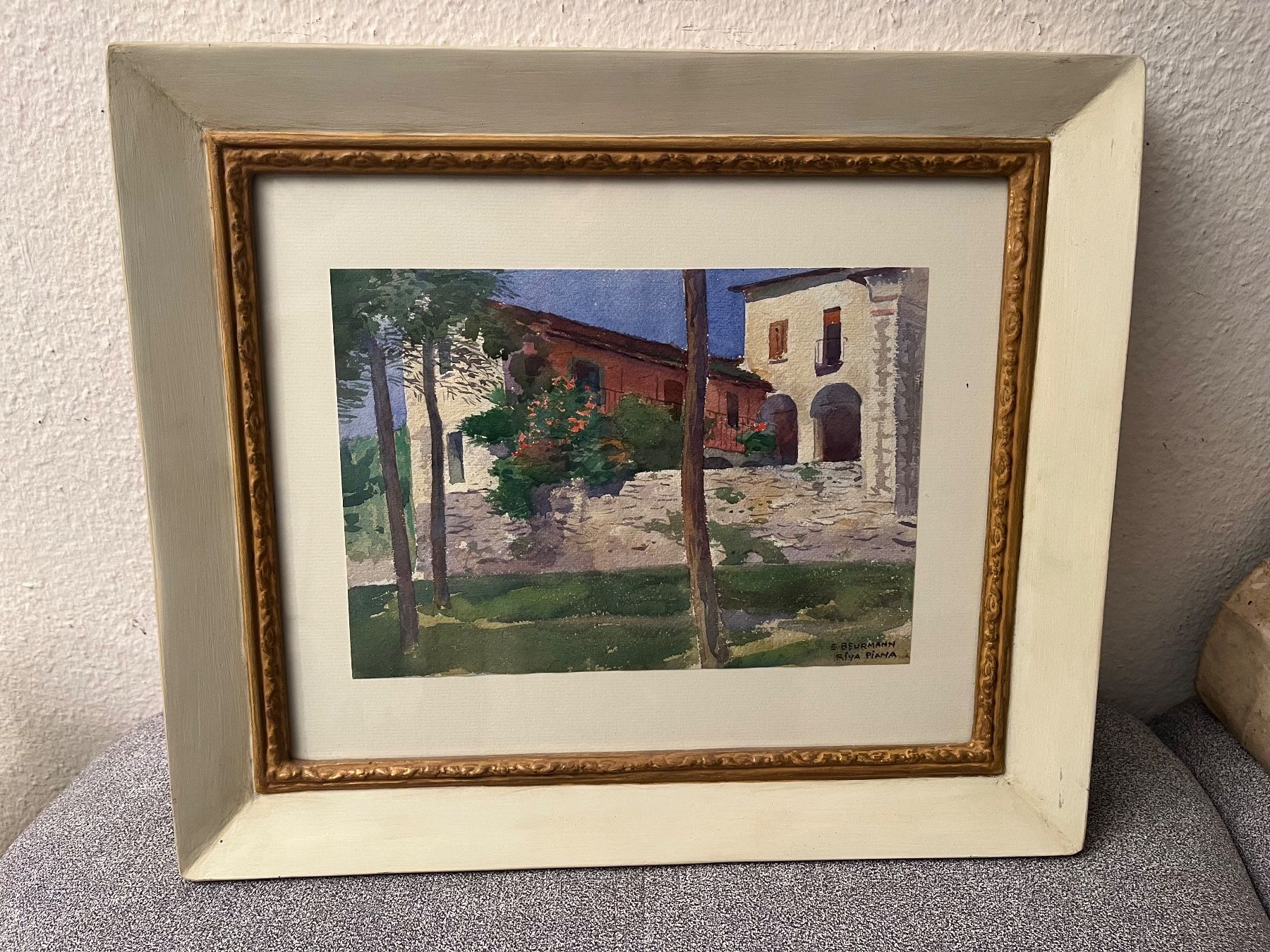 Gemälde: E. BEURMANN Original Gemälde – Gebraucht aus Basel von PAUL_ART 1
