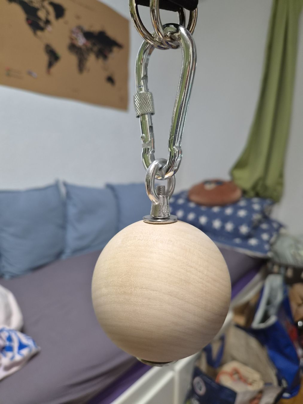 Pareti & prese d'arrampicata: Freeloop Klimmzug Griff Kugeln, neuwertig, 8 cm – Nuovo e nell'imballaggio originale da Bassersdorf venduto da Sport_4_life 6