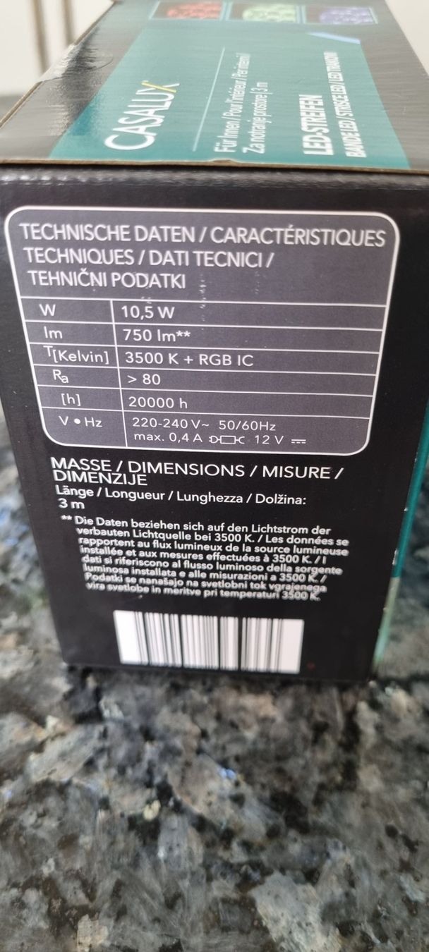 Ghirlande e barre luminose: Casalux LED-Streifen 3m mit Sensor beu – Nuovo (secondo la descrizione) da egliswil venduto da Maggy6 1