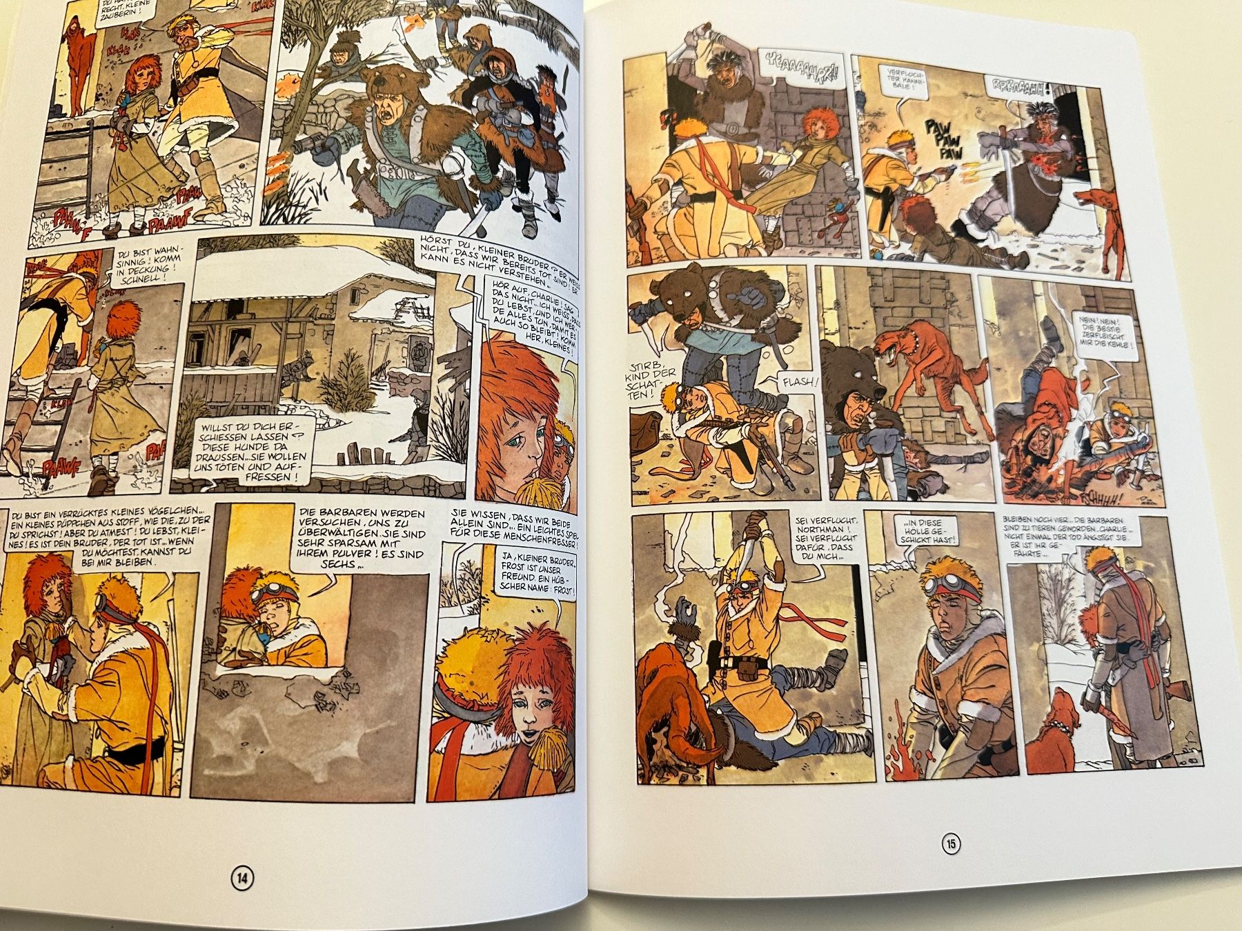 Fumetti: EISZEIT 3 - DIE ROTE DÄMMERUNG – Usato da Münsingen venduto da Ganjam 4