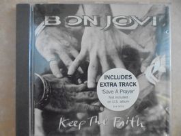 Bon Jovi " Keep The Faith " très bon état + (VG+)