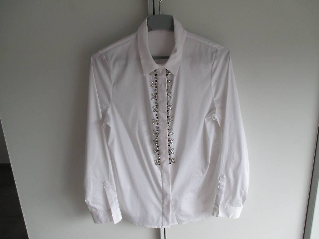 Paul Kehl Blusen: Bluse, Paul Kehl, weiss, festlich, Gr. 40 – Neu (gemäss Beschreibung) aus glattfelden von carlo046