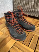 Salewa MTN Trainer GTX, Asphalt/Fluo orange, Grösse 43