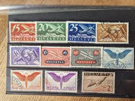 flugpostserie f3-f13 SBK 710.-