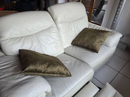 Leder Sofa 2 Sitzer