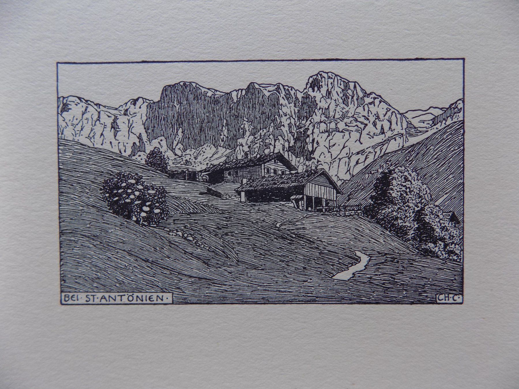 Gravures: St.Antönien – D'occasion à Risch par Rischli15 3