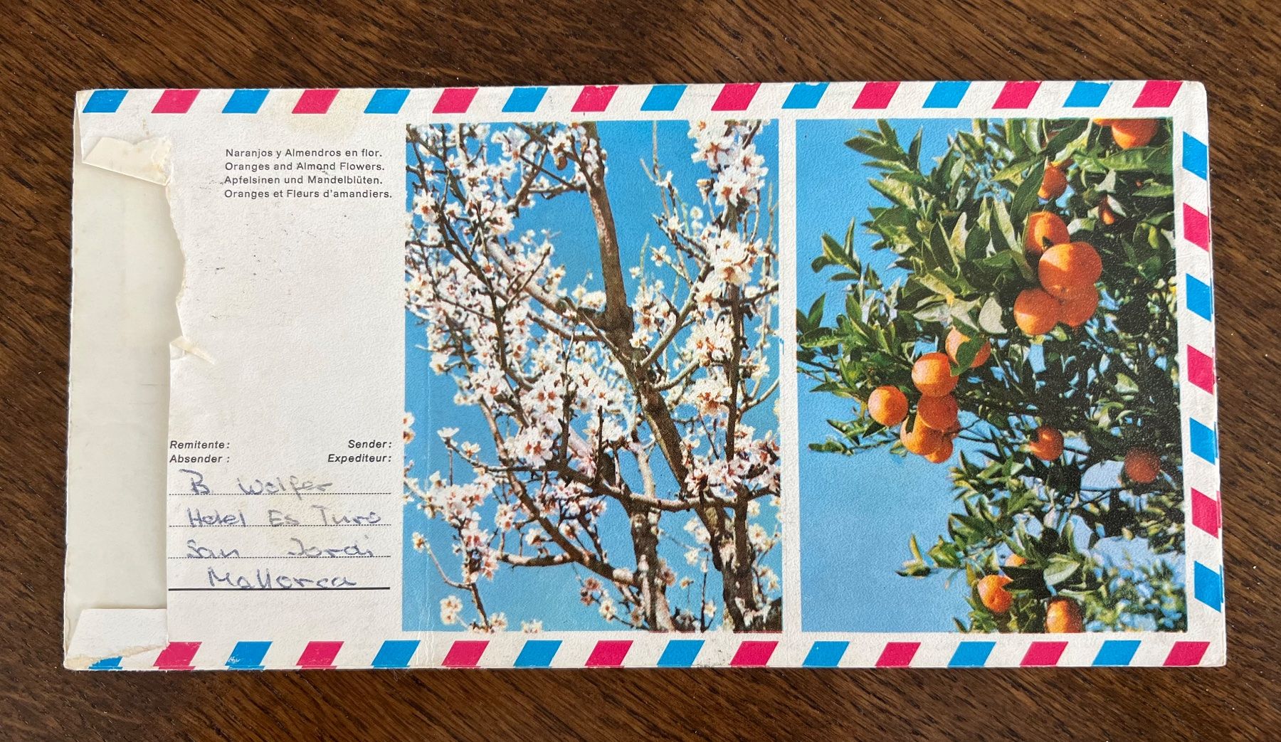 Tutti i francobolli: Luftpost Brief aus Spanien – Usato da Grueningen venduto da ant_qb8l 1