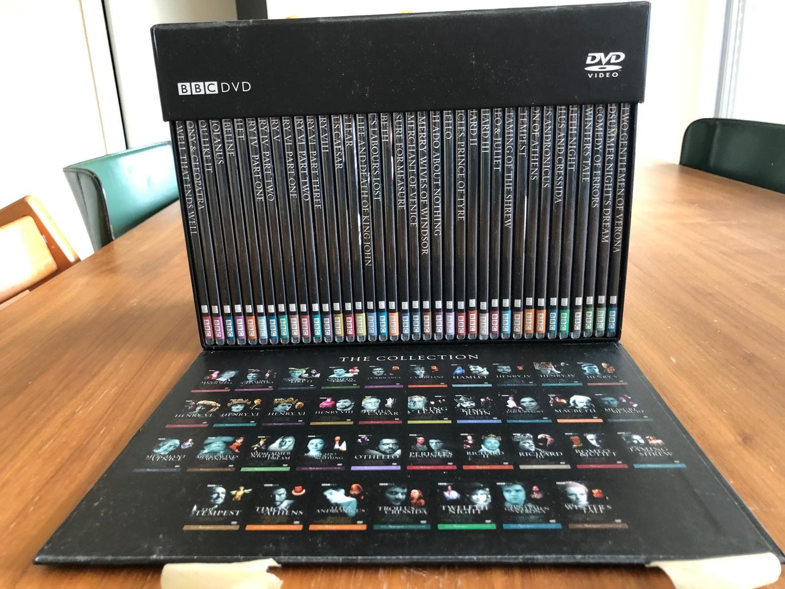 Tutti i DVDs: Shakespeare Collection BBC DVDs - Komplett - auf Englisch – Usato da Aarau venduto da david1607