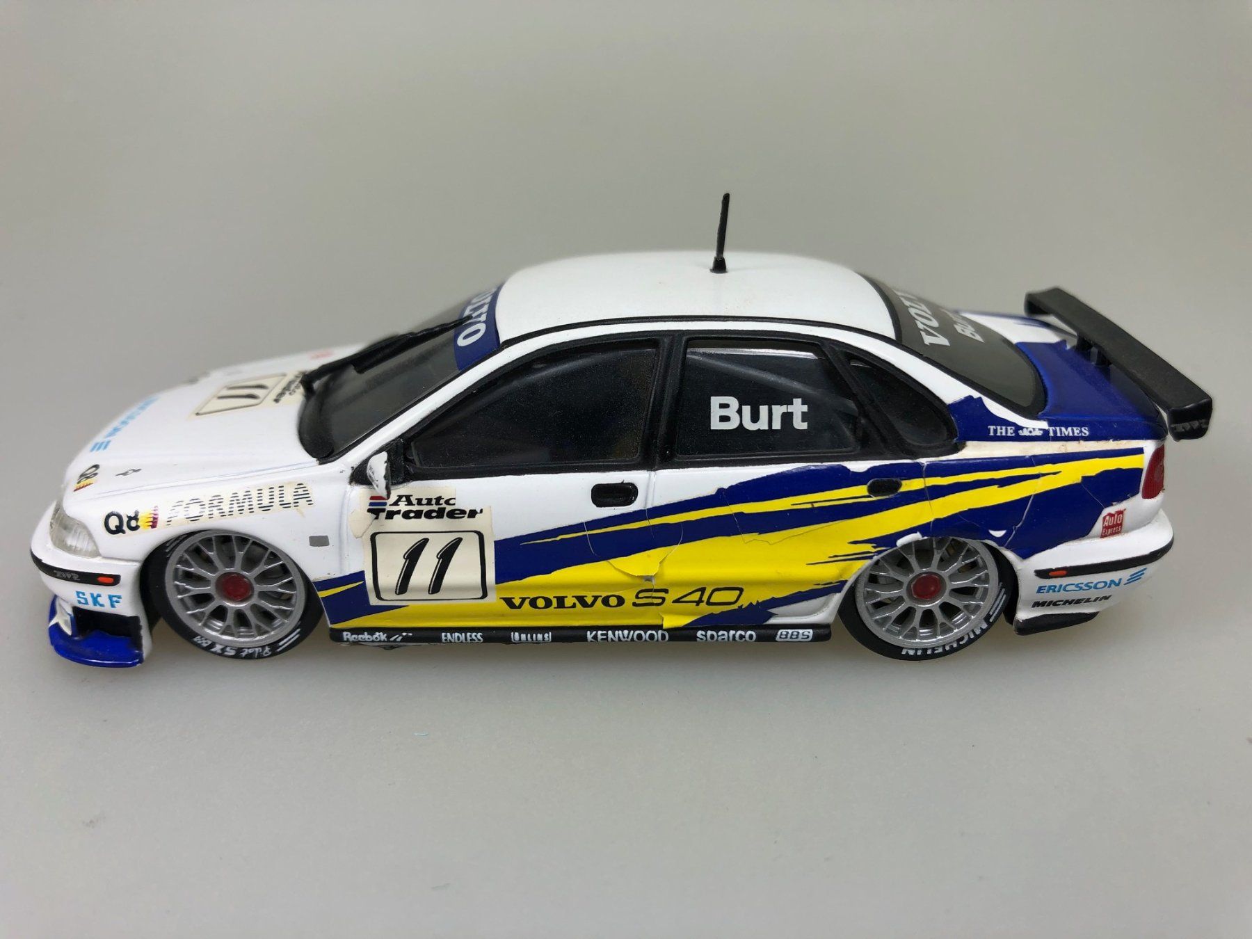 Volvo Modellini d'auto: Volvo S40 BTCC - Onyx - 1:43 – Usato da Widen venduto da Himan 2