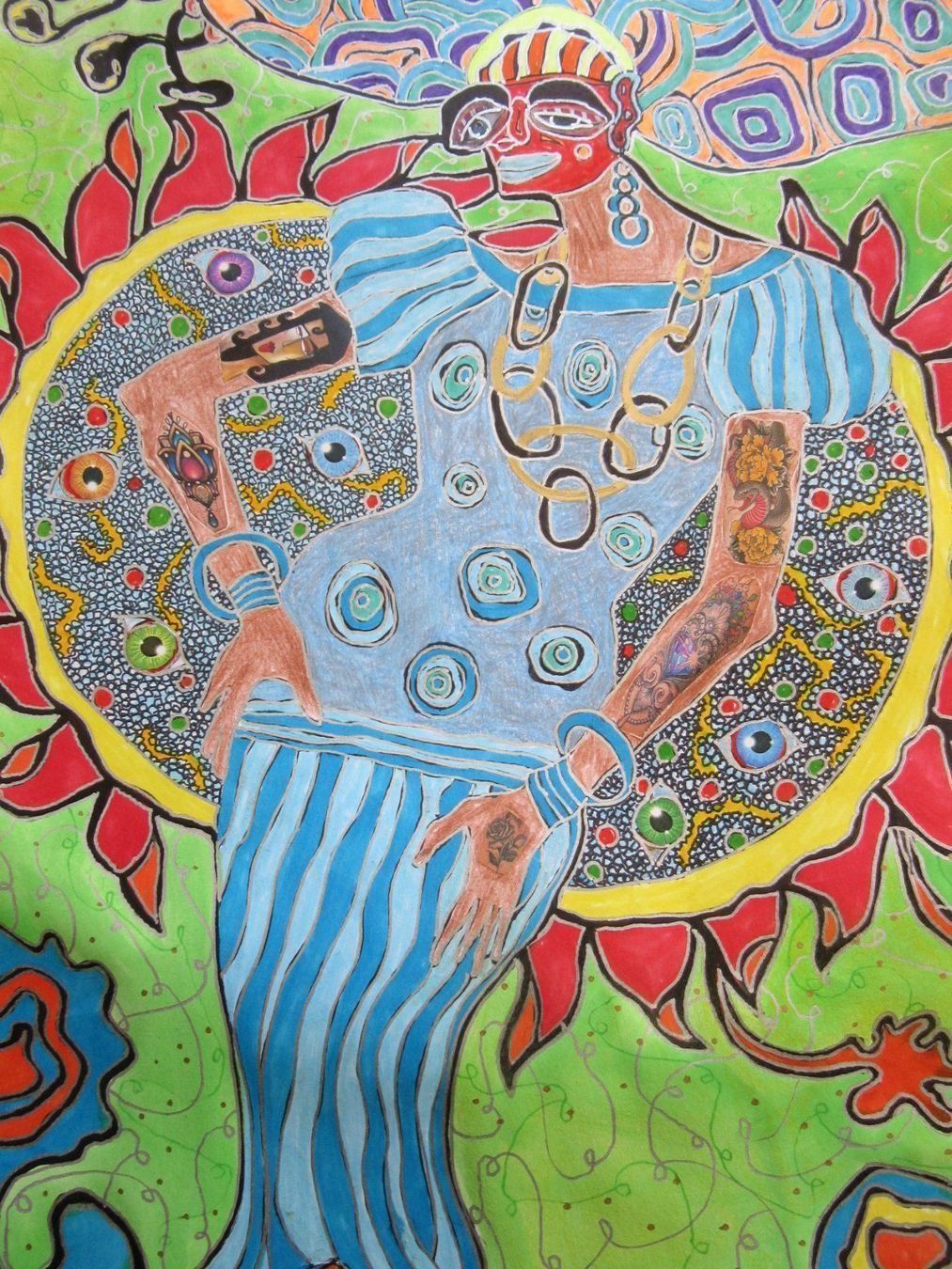 Poster & Bilder: EDGAR BALTENSPERGER ORIGINAL COLLAGE AUF FESTEM PAPIER – Gebraucht aus Gersau von grafik-kunst 4