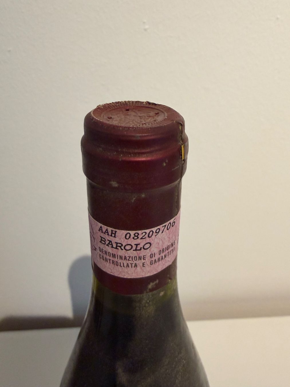 Vino: Barolo1999 – Usato da Basel venduto da LSK-MEM 2