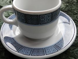 LANGENTHAL KAFFEETASSENSET FÜR 9 PERSONEN ( 1970 )