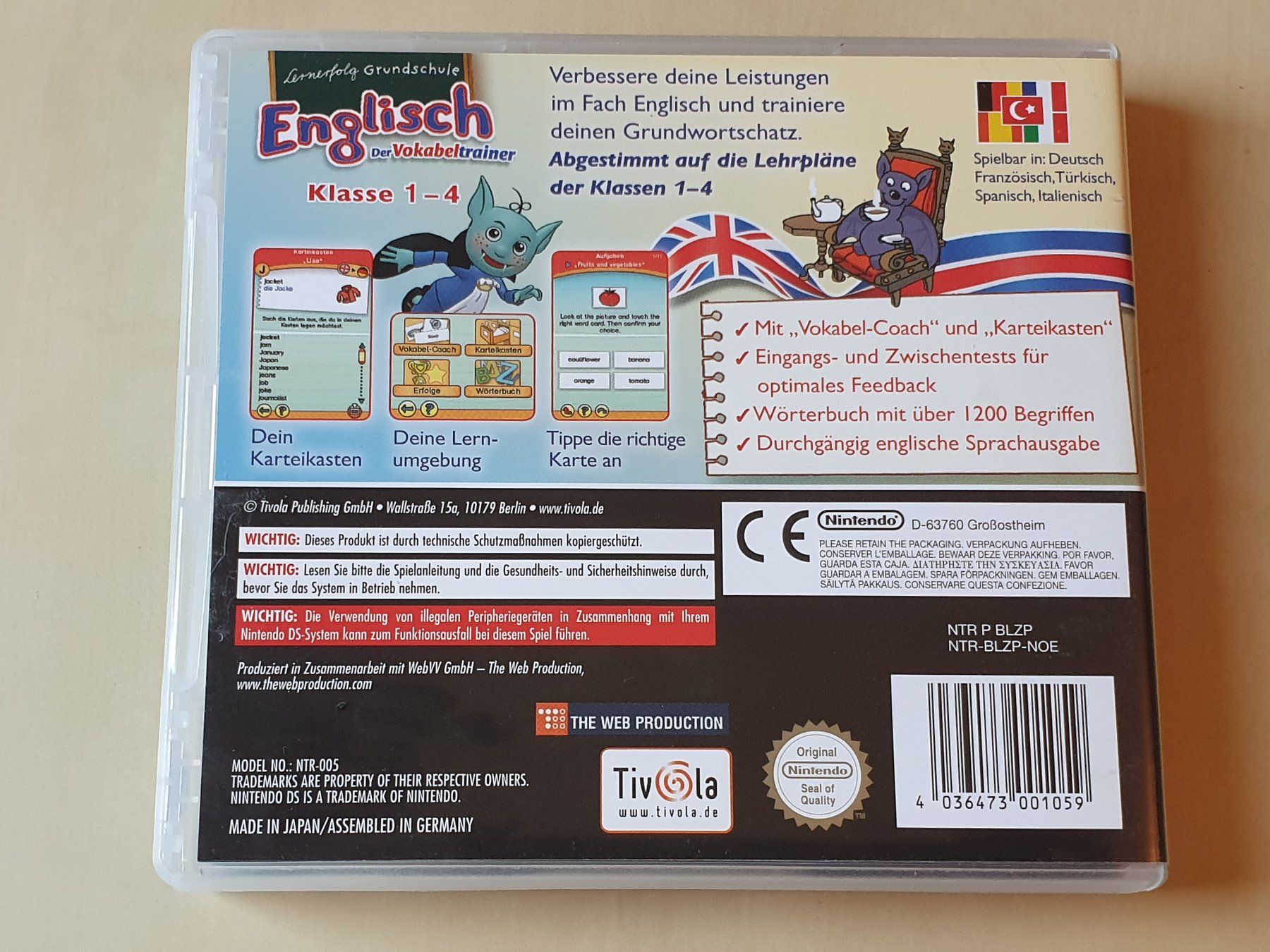 Nintendo Spiele: Englisch Der Vokabeltrainer – Gebraucht aus Stansstad von collectorsshop 1