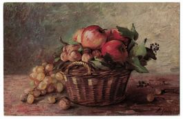 Kunst-AK, Stillleben, A. Giesler