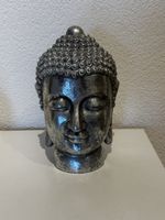 Buddha Kopf Silber Deko Figur für innen und Aussen 🧘‍♂️