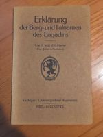 Walser – Berg- und Talnamen des Engadins 1912